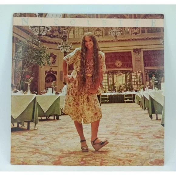 Lot of 2 Nicolette Larson Vinyl Record LP - Nicolette &In the Nick of Time VG+ - Picture 6 of 9